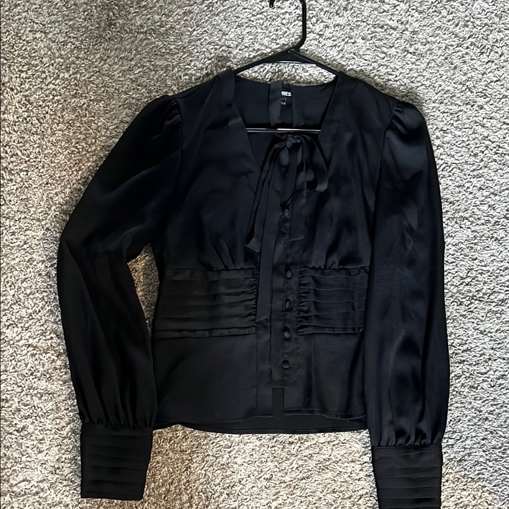 Express satin-like blouse